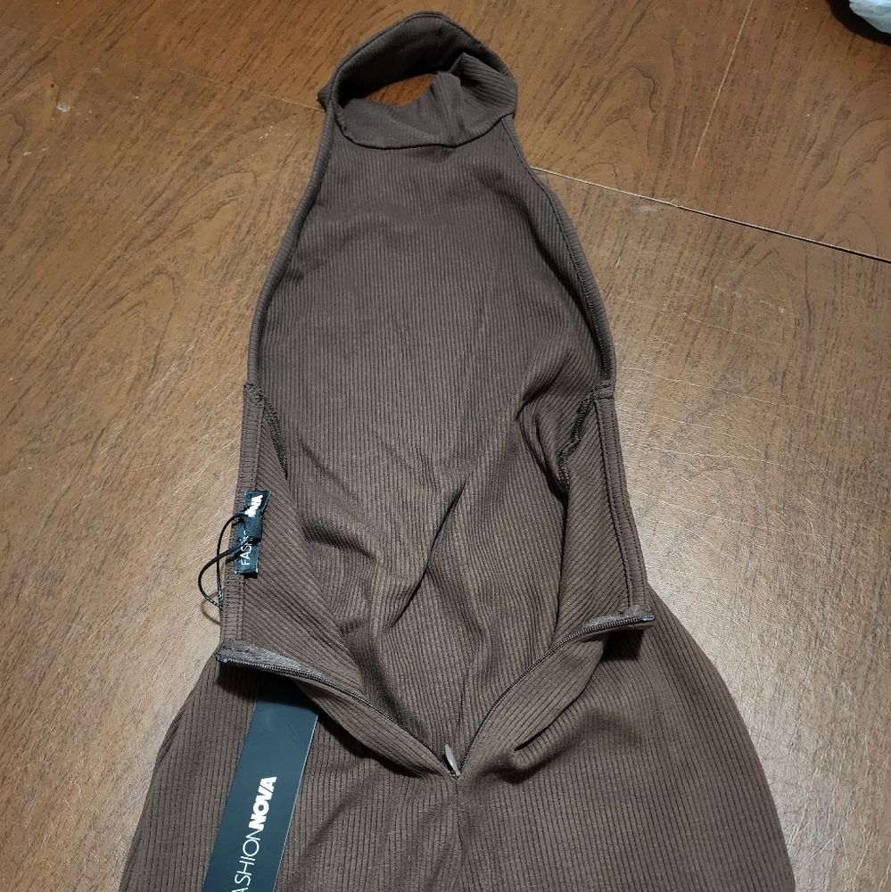 Fashion Nova Brown Women's Jumpsuit - Picture 7 of 11